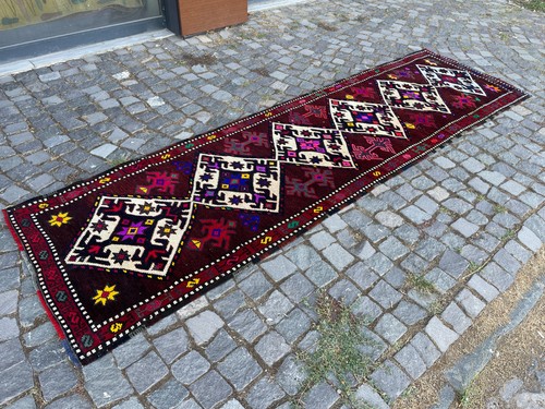 Tappeto vintage turco fatto - , a