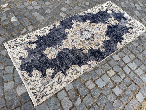 Tappeto vintage turco fatto - , a