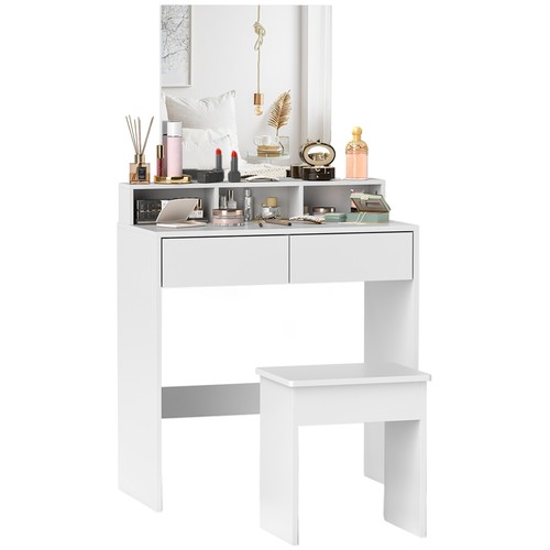 Homcom tavolo trucco con - trucco,