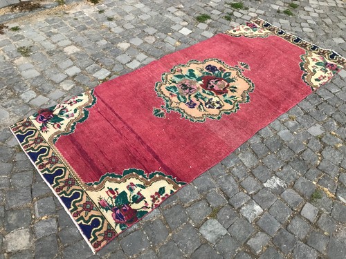 Tappeto vintage turco fatto - , a