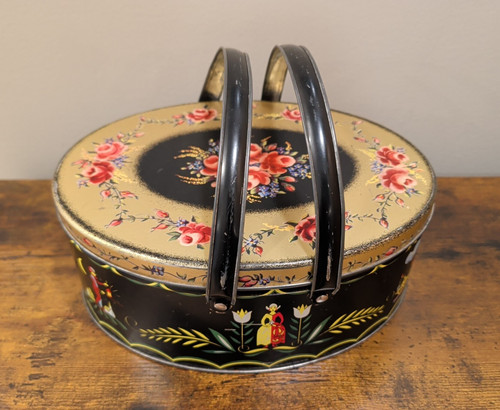 Cesto cucire vintage - cucire,