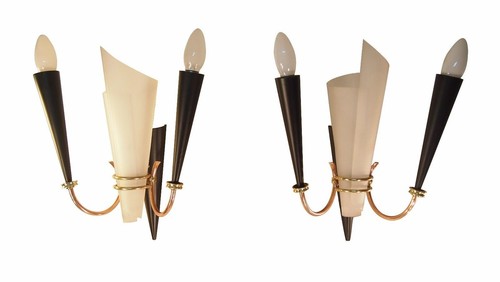 Coppia applique parete - da,