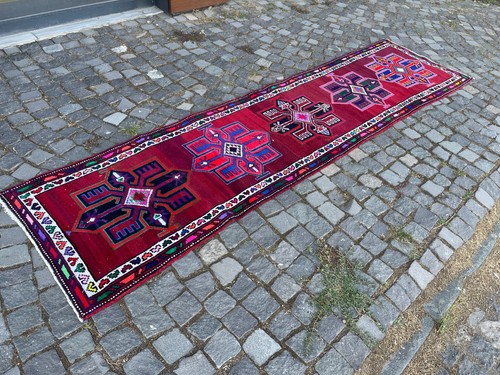 Tappeto vintage turco - , fatto
